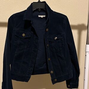 Navy Blue Denim Jacket